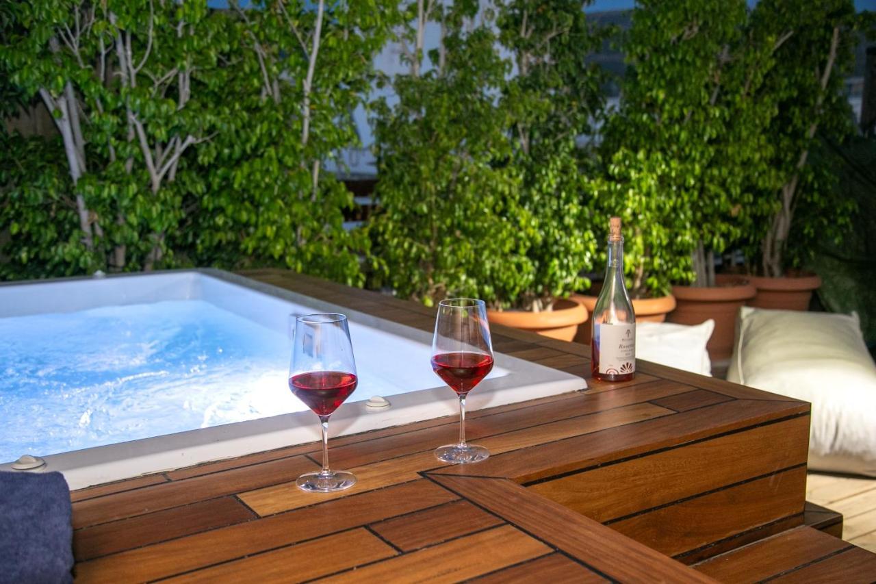 Beautiful Penthouse In Athens With Outside Jacuzzi Apartment Luaran gambar