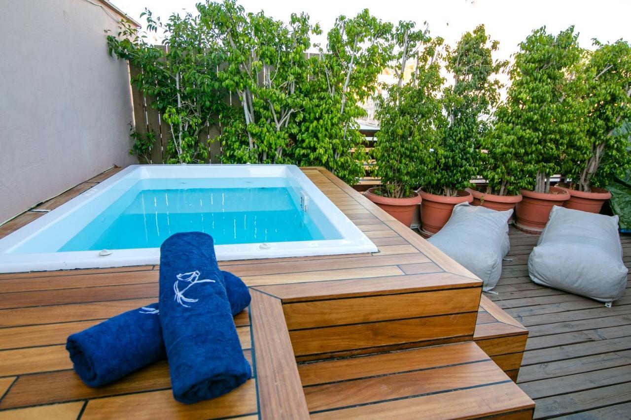 Beautiful Penthouse In Athens With Outside Jacuzzi Apartment Luaran gambar