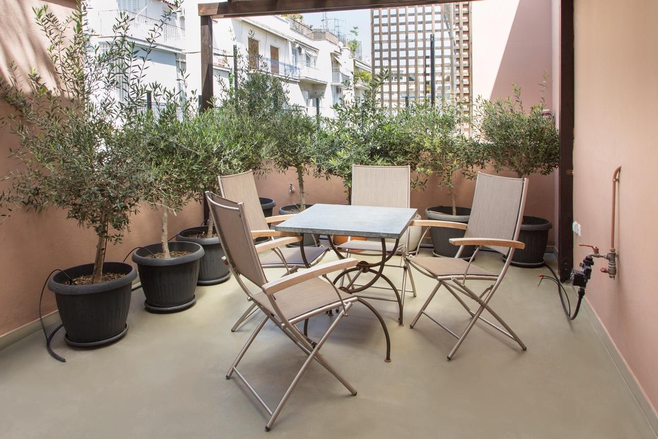 Beautiful Penthouse In Athens With Outside Jacuzzi Apartment Luaran gambar