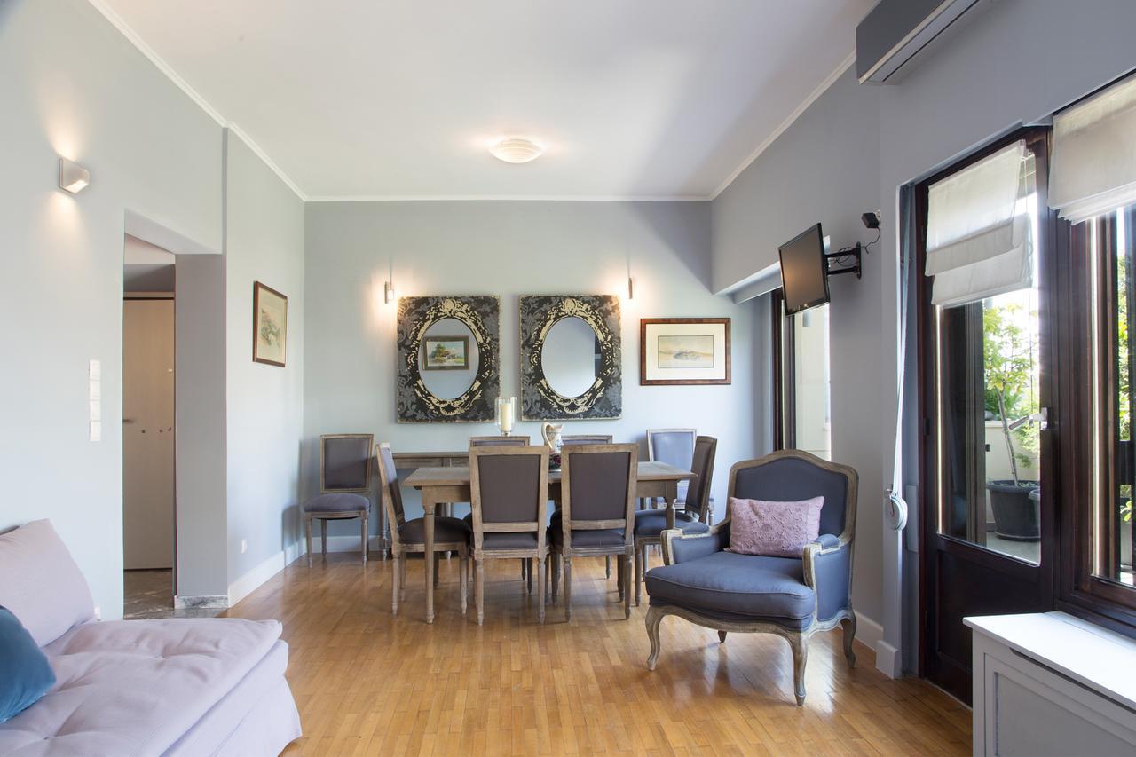 Beautiful Penthouse In Athens With Outside Jacuzzi Apartment Luaran gambar