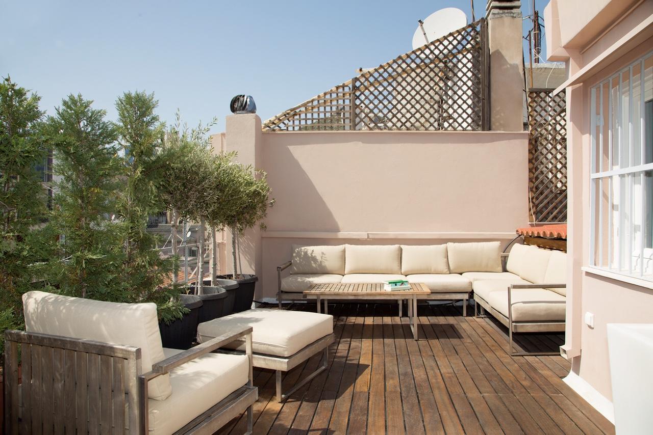 Beautiful Penthouse In Athens With Outside Jacuzzi Apartment Luaran gambar