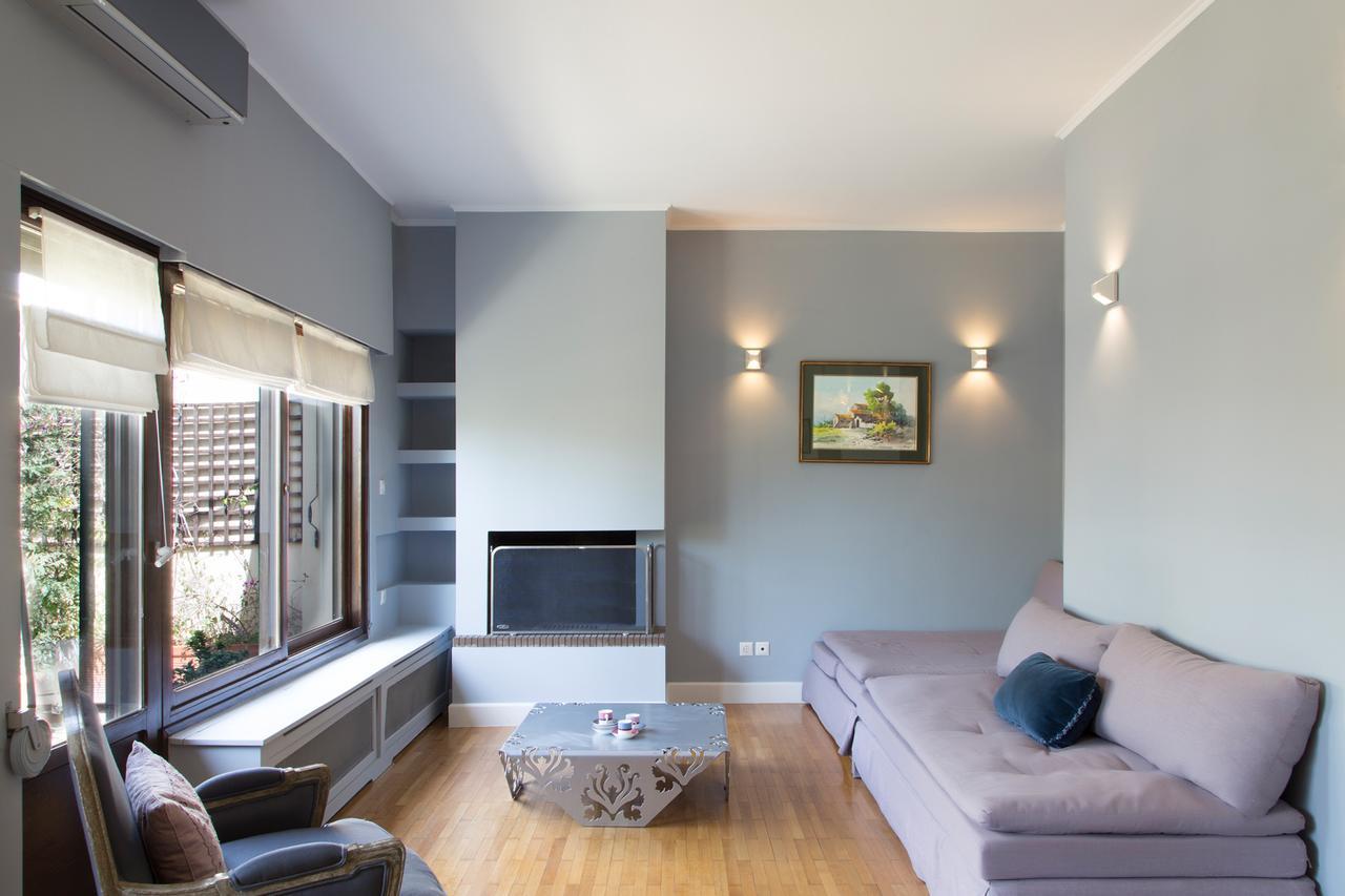 Beautiful Penthouse In Athens With Outside Jacuzzi Apartment Luaran gambar